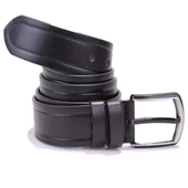 Dagoster DMK26-454 Siyah 4.5 cm Suni Deri Erkek Kemer thumbnail 4