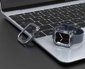 Apple Watch 7 45mm Redclick Watch Gard 08 Sert Pc + Silikon Koruyucu - 8