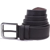 Dagoster DMK26-451 Siyah 4.5 cm Suni Deri Erkek Kemer thumbnail 1
