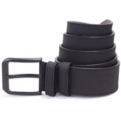 Dagoster DMK26-458 Siyah 4.5 cm Suni Deri Erkek Kemer - 1