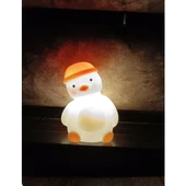 Dekoratif Işıklı Kardan Adam Figürü - 4