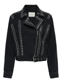 Only Gılla Ls Stud Benim Bıker Kadın Ceket 15300529 thumbnail 1