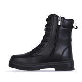 Skuaıter 24070 Plct Siyah Nova Kadın Düz Bot thumbnail 3