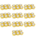 Bant Güçlü Sağlam Kaliteli Şeffaf Koli Bandı Bantı / 45 mm x 100 Metre / 6'lı 10 Paket - - 1