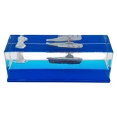 Cam Deniz İçinde Batmayan Uçak Gemisi ve Buzdağı 15 cm thumbnail 2