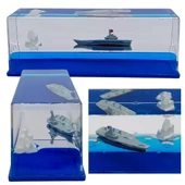 Cam Deniz İçinde Batmayan Uçak Gemisi ve Buzdağı 15 cm thumbnail 5