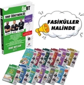 Dizgi Kitap ÖABT Sınıf Öğretmenliği Maarif Modele Uygun Fasiküller Halinde Ders Notları Seti - 1
