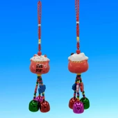 Feng Shui Maneki Neko Şans Kedisi Kırmızı No.3 - 4