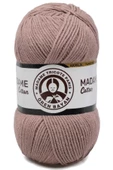 1 Adet Madame Cotton El Örgü İpi Yünü 100 gr 057 Açık Kahve - 1