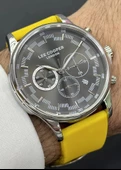 Lee Cooper Orijinal 2 Yıl Garantili Su Geçirmez Silikon Kordon Fonksiyonlu Erkek Kol Saati thumbnail 1