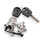 VW Golf 4 1998-2004 Arka Bagaj Kapağı Kilit Mekanizması 1J6827297G - 1