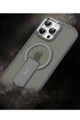 Peeq iPhone 16 Pro Max Kılıf Mody Magsafe Standlı Kapak - 12