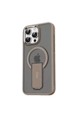 Peeq iPhone 16 Pro Max Kılıf Mody Magsafe Standlı Kapak - 6