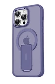 Peeq iPhone 16 Pro Max Kılıf Mody Magsafe Standlı Kapak - 4