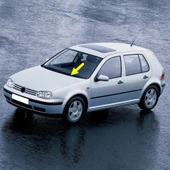 VW Golf 4 1998-2002 Ön Cam Sol Silecek Kolu 1J1955409A - 1