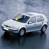VW Golf 4 1998-2002 Ön Cam Sağ Silecek Kolu 1J1955410A - 1