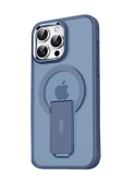 Peeq iPhone 16 Pro Max Kılıf Mody Magsafe Standlı Kapak - 10