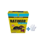 Ratimor Wax Block Mum Blok Hazır Fare Yemi 100 Gram - 1