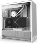 NZXT H5 Flow 2024 CC-H52FW-01 2 Fanlı ATX Beyaz Bilgisayar Kasası - 2