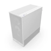 NZXT H5 Flow RGB 2024 CC-H52FW-R1 F360 RGB Fanlı ATX Beyaz Bilgisayar Kasası - 6
