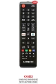 Nurer Teknoloji Samsung Q6f Serisine Uyumlu Smart 4k Led Tv Kumandası Netflix Tuşlu Pil Hediyeli - 1