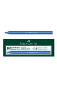 Faber Castell Keçeli Kalem Mavi - 10 Adet - 1