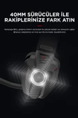 Rampage  BLITZ Siyah Wireless 2.4G+ Bluetooth Mikrofonlu Kablosuz Oyuncu Kulaklığı - 5