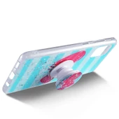 Galaxy A81 (Note 10 Lite) Kılıf Pop Soket Renkli Vale Silikon - 2