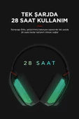 Rampage  BLITZ Siyah Wireless 2.4G+ Bluetooth Mikrofonlu Kablosuz Oyuncu Kulaklığı - 4