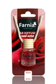 Farnia Yüksek Esanslı Askılı Araç Kokusu EDP Parfüm Kırmızı Gül 8 Ml - 1
