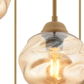 Apliqa Darko 5Li Yuvarlak Eskitme Modern Sarkıt Oturma Odası Salon Sarkıt Avize thumbnail 4