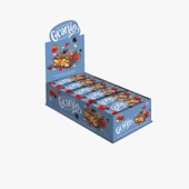 Granio Sütlü Çikolata Kaplamalı Yulaf Ezmeli Kırmızı Meyveli Bar 40 gr X 24 Adet - 1