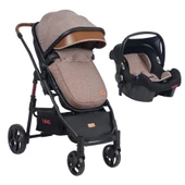 Kanz d-Go Travel Sistem Bebek Arabası Bej - 1