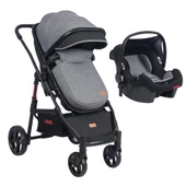 Kanz d-Go Travel Sistem Bebek Arabası Gri - 1