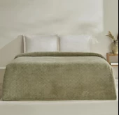 Karaca Home Raunda Mint Tek Kişilik Weelsoft Battaniye - 1