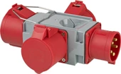 Brennenstuhl Cross Serisi CEE Adaptör Güç Dağıtıcısı IP44 1x CEE fişi 400V/32A ve 3x CEE prizleri 400V/32A Dış Mekan Çoklayıcı ve Dönüştürücü Priz - 3
