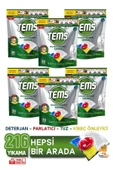 TEMS Bulaşık Makinesi Kapsül Deterjanı 36'lı x 6 Paket (216 Yıkama) - 1