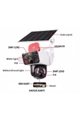 Okam 3915 4g 6mp Dual Lens Güneş Panelli Solar Sirenli Güvenlik Kamerası - 5