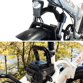 Ola Electrofold EFB2 Katlanabilir 20” Elektrikli Bisiklet - Beyaz - 6