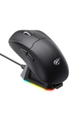 Havit  Gamenote MS979WB RGB Wireless Gaming Mouse 3 Modlu + Şarj İstasyonu - 1