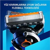 Gillette Fusion 5 Flexball Proglide Tıraş Makinesi + 4 Up Yedek Tıraş Bıçağı + Premium Stand - 4