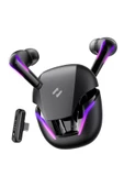 Havit  TW970 TWS RGB Gaming Bluetooth Kulaklık - 2.4GHz ve Bluetooth Modu - Siyah - 1
