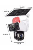 Okam 3915 4g 6mp Dual Lens Güneş Panelli Solar Sirenli Güvenlik Kamerası - 6