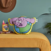 Karaca Home X Kral Şakir Necati Şekilli Kırlent thumbnail 1