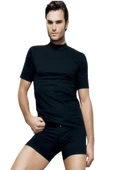 Çift Kaplan 930 Amerikan Yaka Erkek Fanila T-Shirt - 3