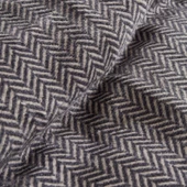 Karaca Home Sandra Gri Çift Kişilik Balık Sırtı Pamuk Battaniye - 4