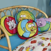 Karaca Home X Kral Şakir Necati Şekilli Kırlent thumbnail 5