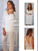 Pierre Cardin 5065 Çeyizlik 6'lı Penye Gecelik Sabahlık Tk. - 3