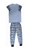 Mod Collection Kamuflaj Paçası Lastikli Erkek Pijama Takım - 6