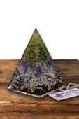 Orgonit Piramit Turmalin Ve Peridot Taşlı 32OP - 6